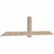 Ekena Millwork Eugene Smooth Timber Gable Bracket, Douglas Fir, 108"W x 27"H x 3 1/2"D x 5 1/2"F, 6/12 Pitch GBW108X27X0406EUG00SDF - alternate 3